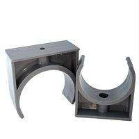 Colliers de serrage en U standard DIN pour plomberie, en PVC/UPVC, pour tuyaux de 1/2, 3/4 et 1 pouce – Vente en gros