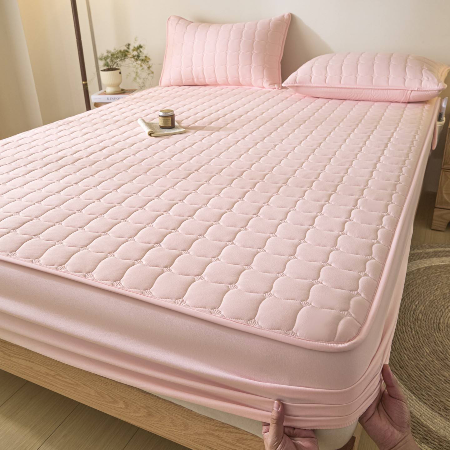 Gorro de rejilla de fresa [polvo de niña]]