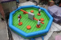 Jeux de carnaval populaires, stimulants, amusants et interactifs : Jeu de Wipeout rotatif avec service OEM, à vendre d'occasion