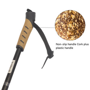 Bâtons <span class=keywords><strong>de</strong></span> <span class=keywords><strong>ski</strong></span> en gros à prix super abordable, manche en bois, corps en alliage d'aluminium, durables et légers - Product Image 5