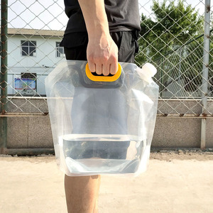 Portable Foldable Hydration Bladder Large Capacity Durable Water Storage Bag For Camping Hiking Outdoor Use - Product Image 1