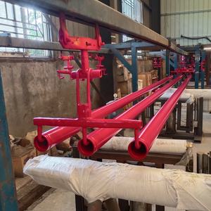 Tubo de fuego de epoxi rojo de grado industrial FM UL listado | RAL3000 200-300μm Revestimiento Sch10 Sch40 Opciones - Product Image 6