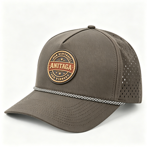 Gorra Deportiva Promocional Económica con Logotipo Personalizado, Gorra de 6 Paneles con Cierre a Presión, de Poliéster, para Campañas Electorales - Product Image 1