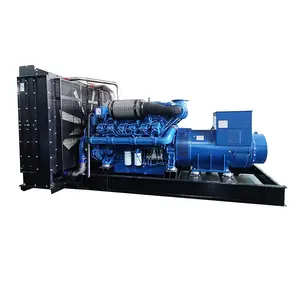 big power 1mw diesel generator Yuchai engine YC12VTD1680-D30 open type 1200kva diesel generator