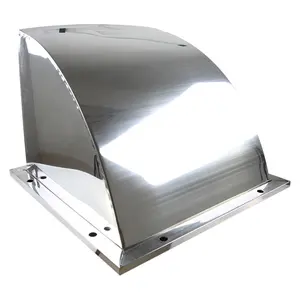 High Quality Stainless Steel Ventilation Quadrate Air Vent Cowl Wall Vent Non Return Flap for Air Duct System