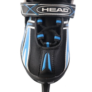 HEAD Einziehbare Edelstahlklinge Blaue Eishockey-Schlittschuhe für Jungen Verstellbare Größen zum Verleih - Product Image 6