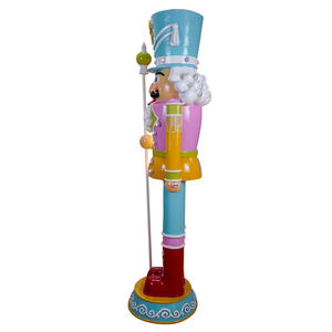Custom <strong>Life</strong>-<strong>Size</strong> Christmas <strong>Nutcracker</strong> Soldier Decoration Fashionable LED Lights Fast Delivery for Holiday Decorations - Product Image 6
