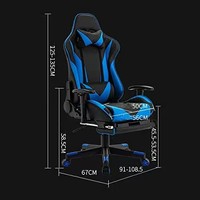 Fauteuil de jeu premium avec accoudoirs 4D réglables et fonction de massage pour la maison, le bureau ou les jeux Spider-Man