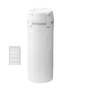 Vente en gros de flacons de voyage portables Novax 4 en 1, flacon de lotion rechargeable, anti-fuite, distributeur séparé, ABS+PET, capacité de 30 ml, pratique - Product Image 2