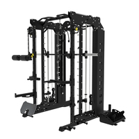 Machine Smith multifonctionnelle avec double câble croisé, pile de poids et rouleau pour les jambes – Équipement de fitness commercial pour salle de sport