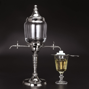 Fontaine à <span class=keywords><strong>Absinthe</strong></span> en Verre Borosilicate, Distributeur de Boissons Froides, Carafe à Vin en Verre Cristal - Product Image 5