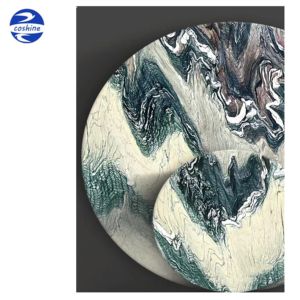 Encimeras de cuarzo con acabado de cuero, multicolor, explosión azul, fantasía oceánica, cuarzo azul fusión, <span class=keywords><strong>Wow</strong></span>, <span class=keywords><strong>extra</strong></span> verde claro - Product Image 5