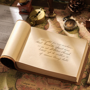 手作り牛革ノートビンテージ本革ジャーナルMAD39クリエイティブノート日記ビジネス & プロモーションギフト - Product Image 6