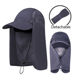 Sombrero de Pescador Plegable para Camping, Aire Libre, Fiestas Casuales, Protección Solar, Secado Rápido, Viajes, Pesca - Product Image 4