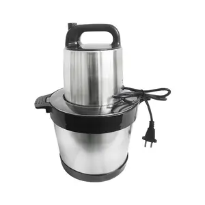 6l Hot Selling Multi-functional Household Stainless Steel Electric Meat Grinder Machine Food Processor Food Blender Mixer