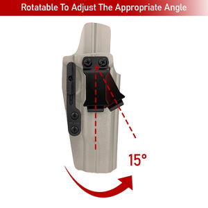 Hot Selling Kleurrijke Kydex <span class=keywords><strong>Gun</strong></span> Holster Verstelbare Iwb <span class=keywords><strong>Holsters</strong></span> Verborgen Carry Pistool Zakjes Voor <span class=keywords><strong>1911</strong></span> Verhulling Retentie Clips - Product Image 4