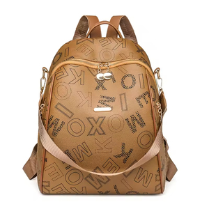 Mochila Cruzada de Moda para Mujer, Estilo PU con Letras y Cierre de Cremallera - Product Image 4