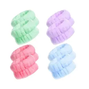 Spa Pols Washband Face Wash Set Voorkomen Vloeistoffen Morsen Over Handdoek Gezicht Wassen Polsbandjes Voor Vrouwen Meisjes