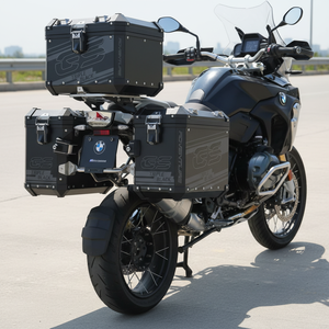 Boîte latérale AYAY <span class=keywords><strong>ADV</strong></span> pour F750/850GS 1250/1200 - Boîte arrière en alliage d'aluminium, trois boîtes, rétrofit/amélioration, capacité 38L+48L - Product Image 1