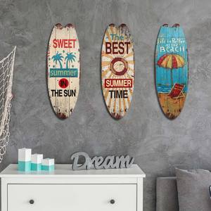 Planche de surf personnalisée <span class=keywords><strong>d</strong></span>écoration pour bureau <span class=keywords><strong>chambre</strong></span> salon maison Art cadeaux pour les amoureux idées pour les amis Art mural panneau suspendu en bois - Product Image 4