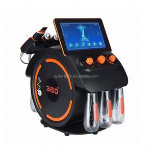 Alat injeksi oksigen hidrodermabrasi 6 dalam 1, peralatan kecantikan perawatan wajah injeksi kulit - Product Image 3