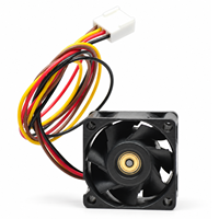 Ventilateur axial à double roulement à billes GV3612P3G03 12V DC 0.34A 4.08W à haut débit d'air, 3628mm, 4 fils, faible bruit, pour refroidissement d'onduleur industriel