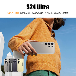 S24 Siêu Điện Thoại 5G <span class=keywords><strong>Android</strong></span> 6.8Inch 6800MAh Dual Sim Dual Standby Nhận Dạng Khuôn Mặt Vân Tay Mở Khóa 16 + 1Tb Mtk HD CDMA LTE - Product Image 3
