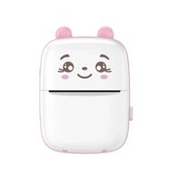 Imprimante thermique portable MINI sans fil BT 203dpi Impression de mémo d'étiquettes photo avec câble USB Imprimante de poche photo portable