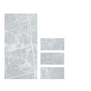Sensi Grey 600x1200mm Azulejos de porcelana antideslizantes 60x120cm Cuerpo completo Esmaltado 24x48in Cerámica Piso Pared Diseño rústico - Product Image 1
