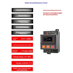 Probador de resistencia a tierra en línea S710 para conexiones de potencial equivalente a voltaje - Product Image 5