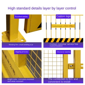Valla de Seguridad para Construcción, Valla de Aislamiento para Cimentaciones, Valla de Protección para Obras de Construcción, Fabricada en Guangdong - Product Image 2
