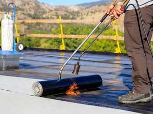 प्रीमियम गुणवत्ता 3 मिमी 4 मिमी ऐप बिटुमेन सेल्फ चिपकने वाला यूv प्रतिरोधी ईवी खनिज ग्रैन्यूल्स धातु छत वाटरप्रूफिंग - Product Image 3