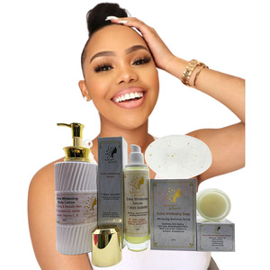 Hot bán cuối cùng thêm làm Trắng điện kem thiết lập ngay lập tức Glow chuyển đổi với AHA Vitamin C Jojoba dầu - Product Image 1