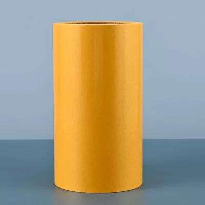 Factory Direct Sale Ginger Glasin Single-Sided Silicon Release Paper Roll Coated Glassine Paper for Gravure Printing