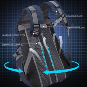 Factory Outdoor Sport Camping Hiking Travel <strong>Backpack</strong> Office Men Casual Waterproof Laptop Bag with <strong>Large</strong> Capacity <strong>School</strong> <strong>Backpack</strong> - Product Image 2