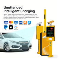 Sistema di Barriera Automatica RFID con Braccio Scorrevole per Parcheggi Scolastici, Controllo Remoto, Acciaio Zincato Durevole e Lega di Alluminio