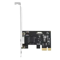 Carte réseau PCIe 1x Gigabit à port unique RJ45 avec chipset Realtek 8111H – Vente chaude