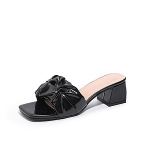 Sandali estivi con fiocco, scarpe da spiaggia casual, <span class=keywords><strong>ciabatte</strong></span> da <span class=keywords><strong>donna</strong></span>, pantofole da <span class=keywords><strong>casa</strong></span>, con suola morbida antiscivolo. - Product Image 2