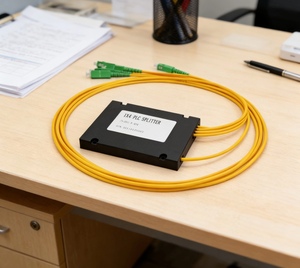 KEXINT Promotion Exceptionnelle – Répartiteur PLC à Fibre Optique 1x4 SC <span class=keywords><strong>APC</strong></span> 3.0 MM Type ABS 7.4dB – Prix le Plus Bas - Product Image 1