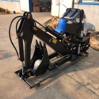 Kleiner Heckbagger-Traktor für Landwirtschaftliche Nutzung Hohe Produktivität mit Motor- und Lagerkomponenten