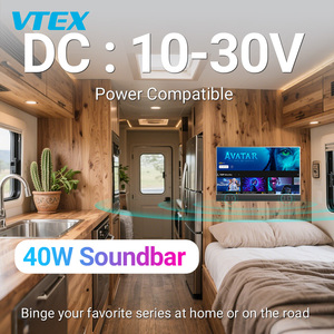 Téléviseur intelligent avec barre de son intégrée de 50 pouces, haut-parleur puissant de 40 W, Android WebOS 3.0, écran IPS BOE, <span class=keywords><strong>camping</strong></span>-<span class=keywords><strong>car</strong></span>, caravane, voiture, DC 12V, téléviseur intelligent - Product Image 6