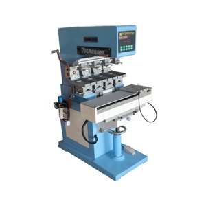 Impresora de tampones automática de 4 colores con certificación CE, de gran venta, fácil operación, multicolor, con tintero abierto - Product Image 3