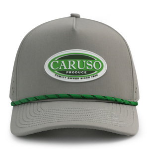 ベラキャップHN10カスタムロゴ防水ランニングハットメンズゴルフハットパフォーマンススポーツレーザーカット穴あき野球帽 - Product Image 3