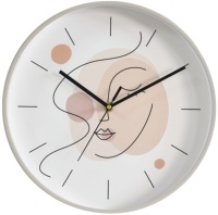 Jam dinding Quartz 10 inci elegan, jam tangan plastik dekorasi rumah modis dengan interior Modern untuk hadiah ruang tamu