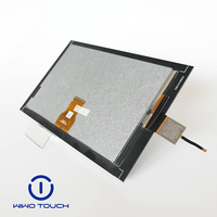 Module tactile LCD personnalisé de qualité industrielle 10,1 pouces, traitement de surface AG AF pour les terminaux de services publics