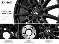 Nuevas llantas de aleación de aluminio forjado monobloque ZL para Audi A6 A7 C8 de 19 y 22 pulgadas, radios múltiples, personalizadas.