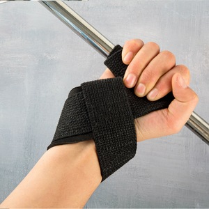 Nouveauté : Sangles de poignet rembourrées en polyester et coton pour l'entraînement de musculation, résistantes à l'usure - Product Image 3