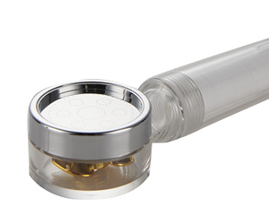 Thiết Kế Mới Phong Cách Hiện Đại Phòng Tắm Vòi Nước Phụ Kiện Áp Lực Cao Turbo Fan PP Bông Lọc Du Lịch Đầu Vòi Hoa Sen - Product Image 6