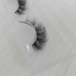 <strong>Lashes</strong> Vendor Packaging Box Wholesale Hand Made fox <strong>Eye</strong> <strong>Cat</strong> <strong>Eye</strong> <strong>Russian</strong> Strip <strong>Lashes</strong> Natural False Eyelashes - Product Image 1