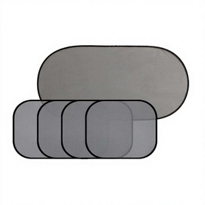 Universal Foldable Luxury Car <b>Window</b> Side Sunshade Mesh Net with Nylon Material - Product Image 2